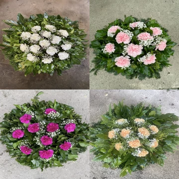 Fekvő Szegfű Koszorú Ø40-60-80cm