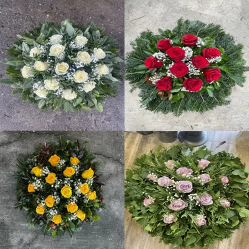 Fekvő Rózsa Koszorú Ø40-60-80cm
