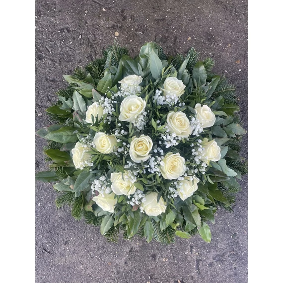 Rózsa Koszorú Ø60cm (fehér)